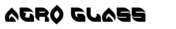 Aero Glass font preview